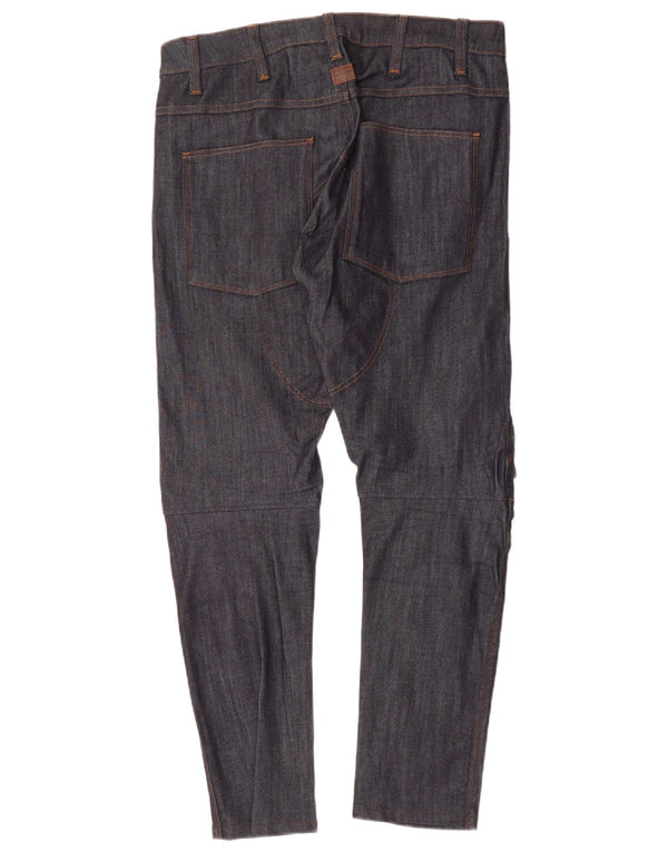 G-STAR Mens Slim Jeans W32 L32 Navy Blue Cotton