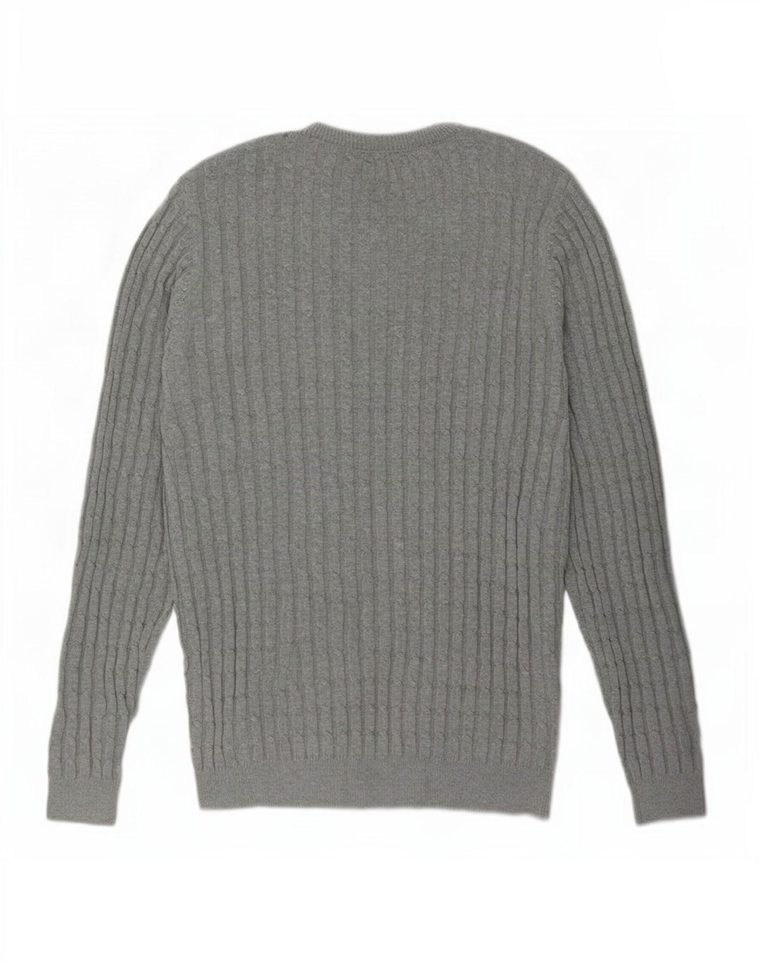 Jack Wills Pull à col rond pour homme en coton gris Taille L