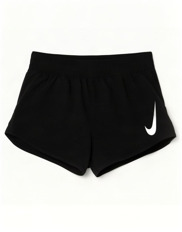 Nike Short de sport Dri Fit pour femme UK 18 XL Noir