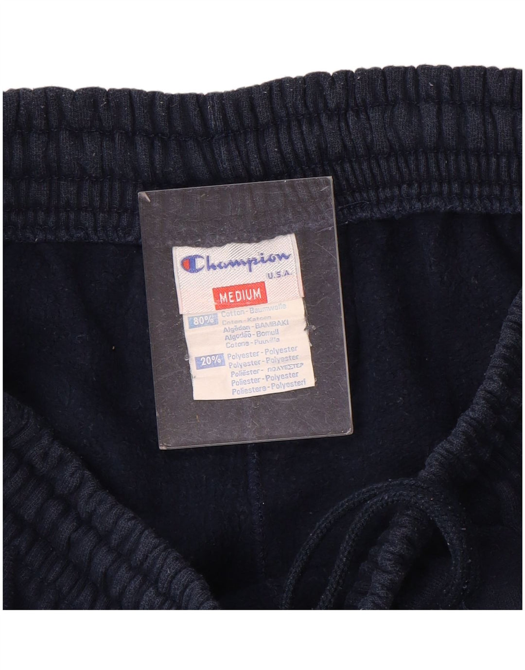 Champion Pantalon De Survêtement Homme Bleu Marine Moyen Coton