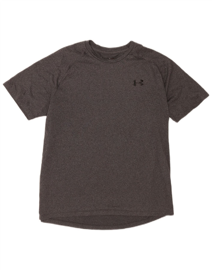 Under Armour Tee-Shirt Heat Gear Homme Gris Moyen