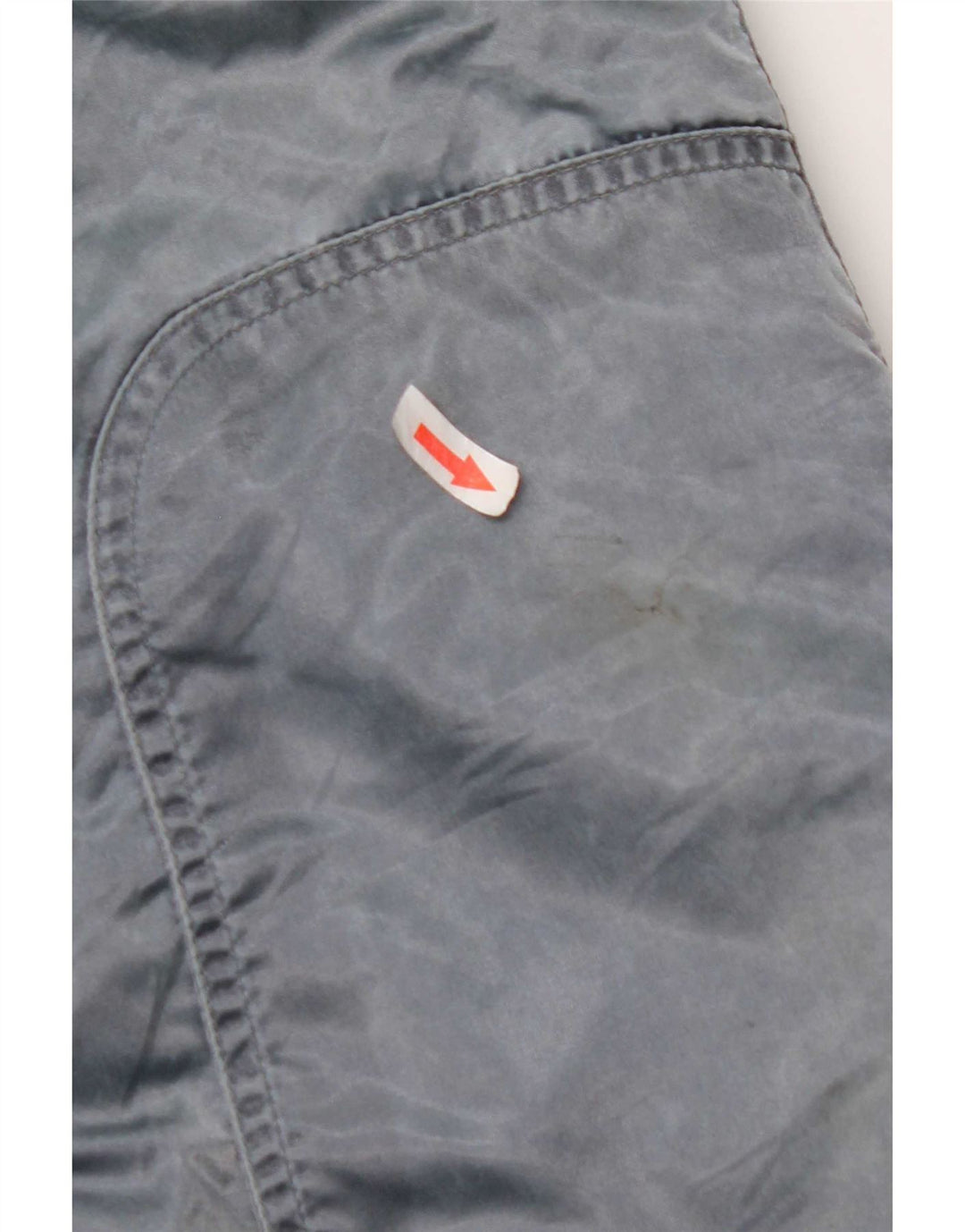 veste coupe-vent surdimensionnée à capuche vintage pour femmes IT 44 Bleu moyen