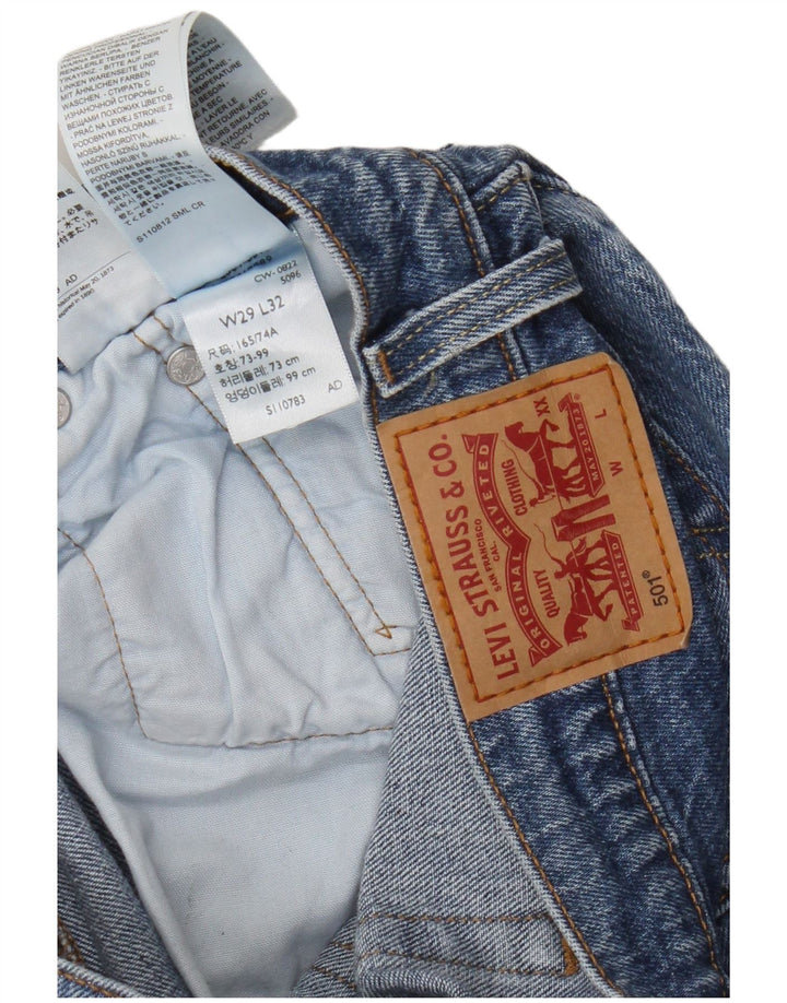 Levi's Jean Droit 501 Homme Bleu W29 L32 Coton