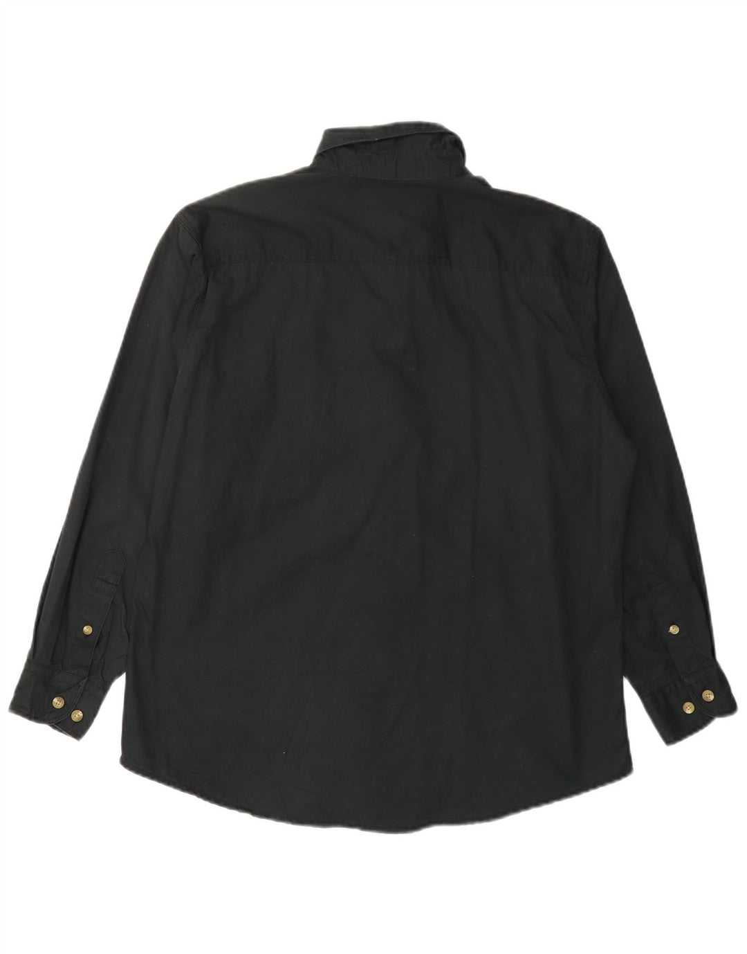 LEE Chemise surdimensionnée pour femme UK 14 Coton noir moyen