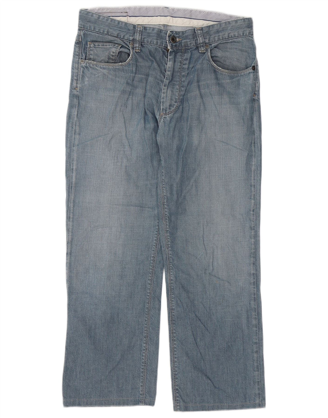 Massimo Dutti Jean droit femme W34 L26 bleu