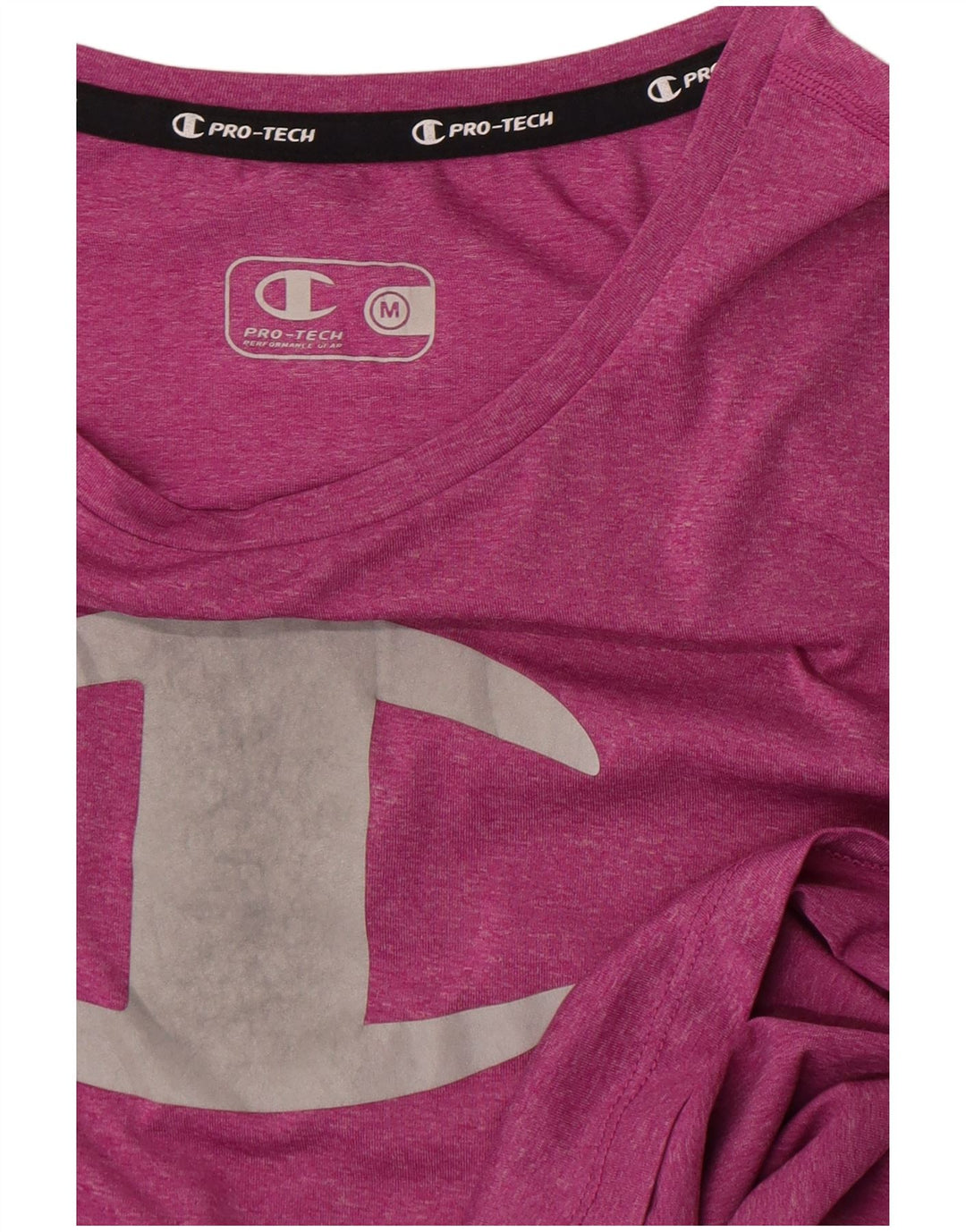 Champion T-Shirt Graphique Femme UK 12 Rose Moyen