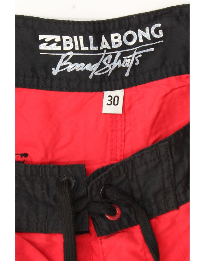 BILLABONG Short de Bain Homme Rouge Moyen Colorblock Polyester Plage