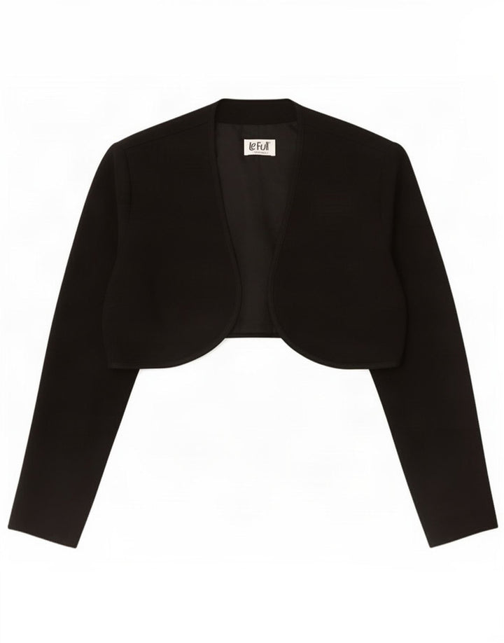 Veste Boléro Ouverte Femme Le Full IT 44 Viscose Noir Moyen