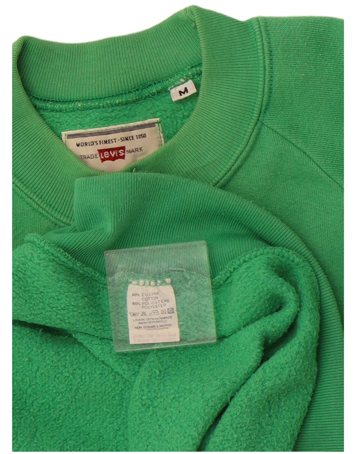 LEVI'S Sweat-Shirt Homme Vert Moyen Coton