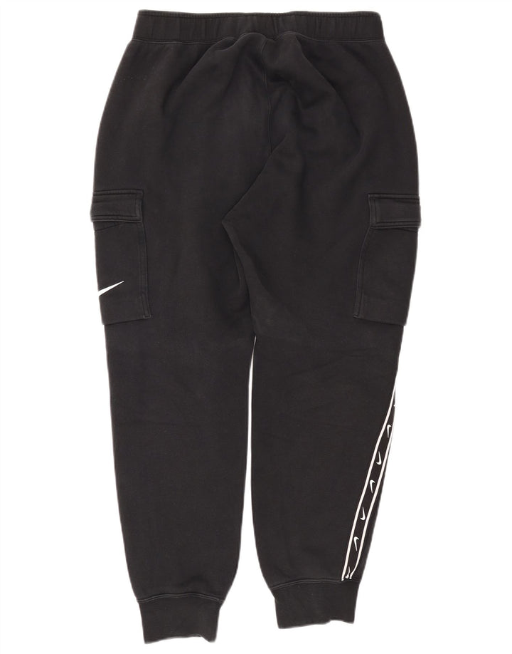 NIKE Pantalon de survêtement cargo graphique pour homme en coton noir moyen