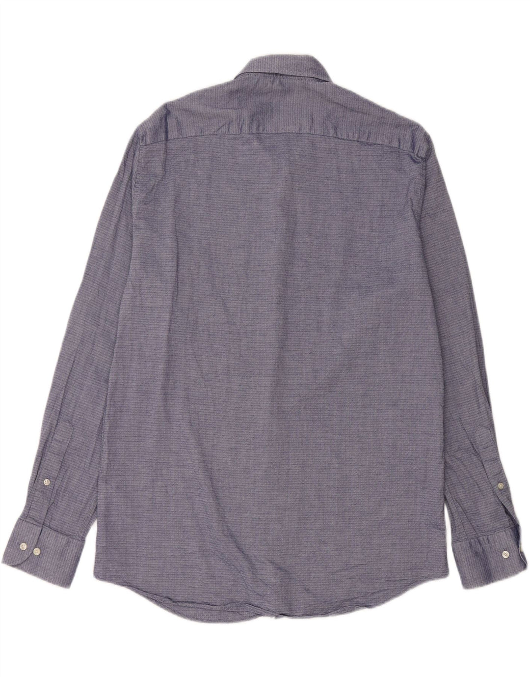 Tommy Hilfiger Chemise Homme Taille 42 16 1/2 Moyen Bleu Marine Géométrique