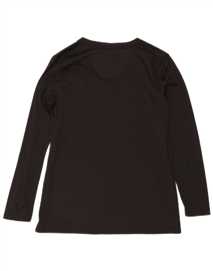 Carhartt Haut à manches longues pour femme UK 16 Large Noir Polyester