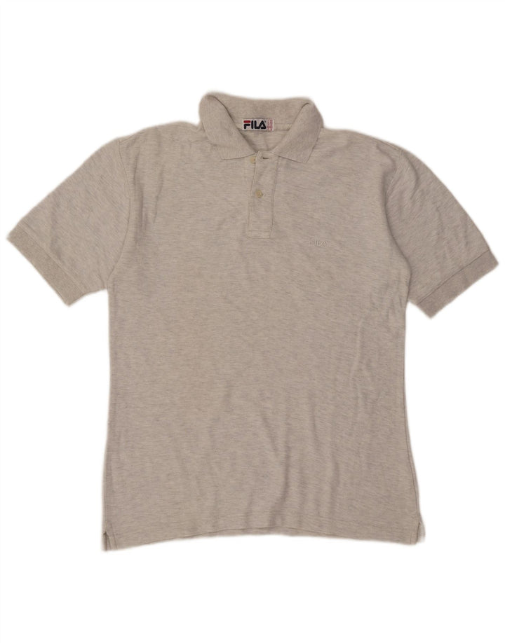 Fila Polo Homme IT 44 XS Gris Coton