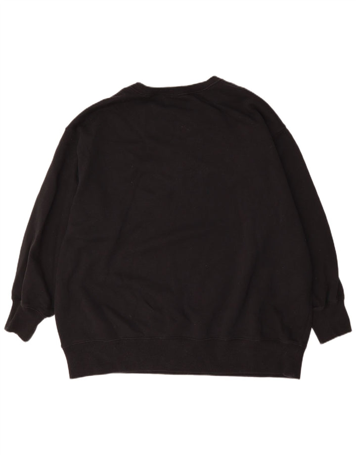Nike Sweat-shirt pour homme en coton noir 2XL