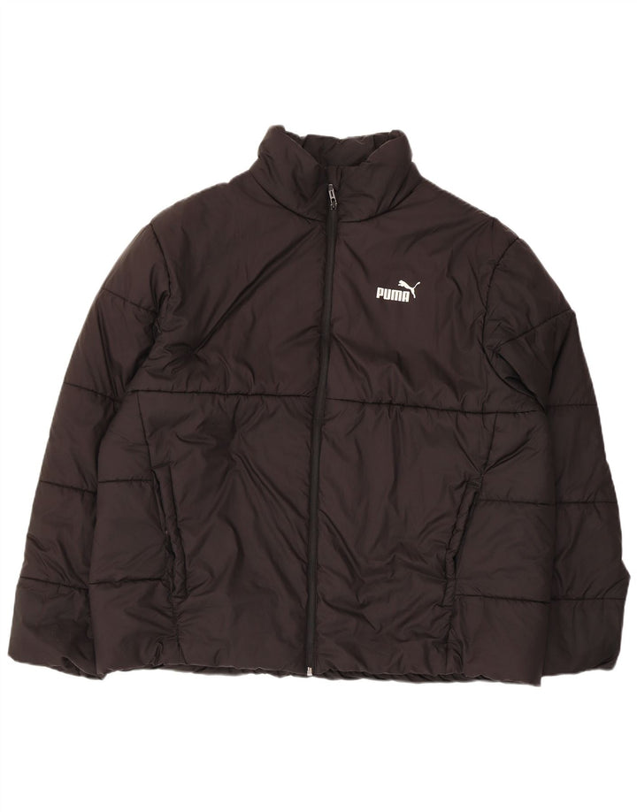 Puma Veste matelassée homme UK 42 XL Noir Polyester