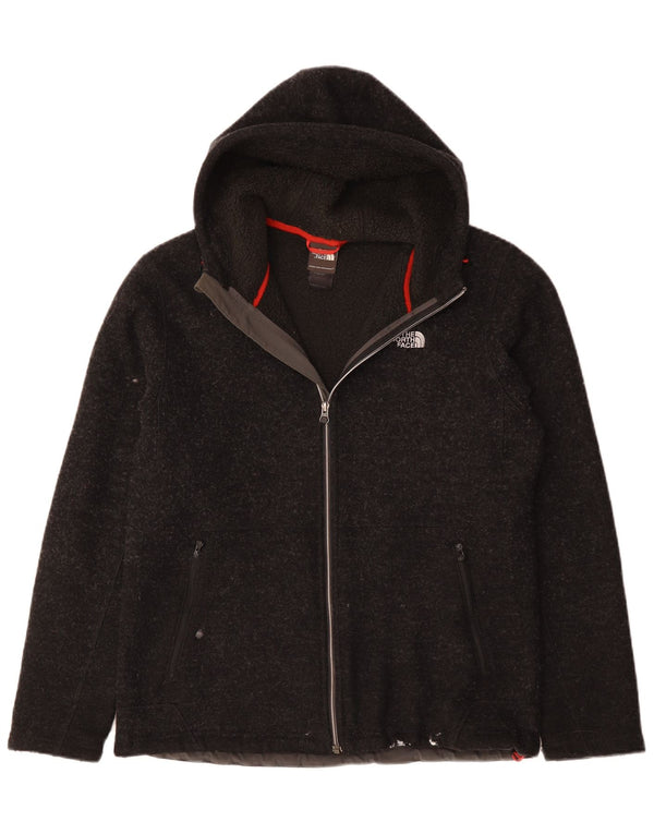 THE NORTH FACE Cardigan à capuche pour homme UK 40 Large laine grise
