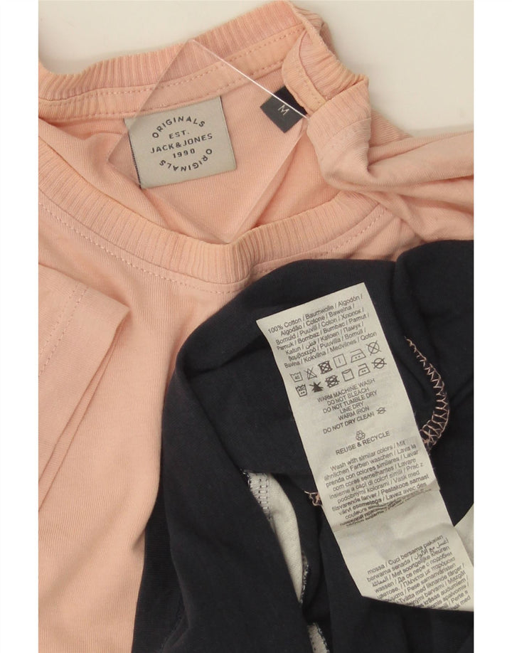 JACK & JONES Haut T-Shirt Homme Multicolore Colourblock Coton