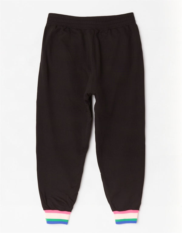 Nike Pantalon de survêtement pour femme Joggers UK 14 Large Noir Colourblock Coton