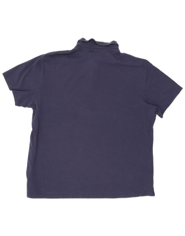Orvis Polo Homme 2XL Bleu Marine Coton