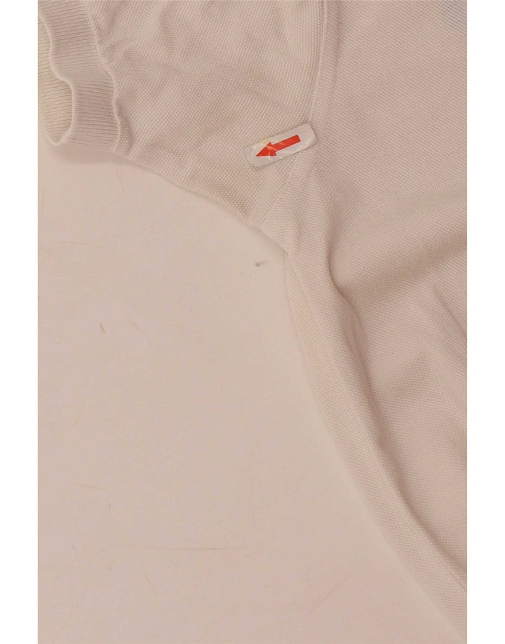 Fred Perry Polo Homme Petit Blanc Coton