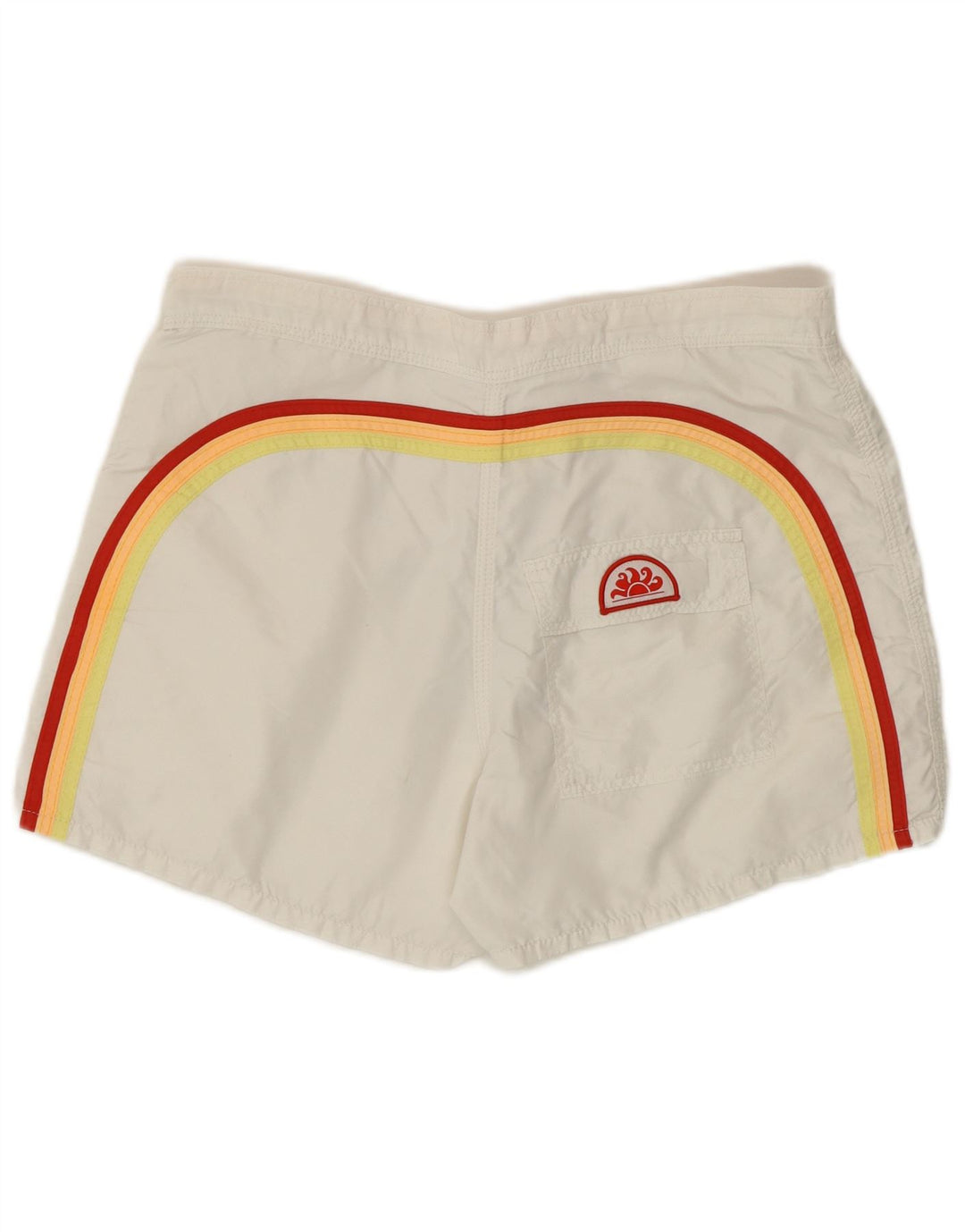 Sundek Short de bain homme nylon blanc moyen