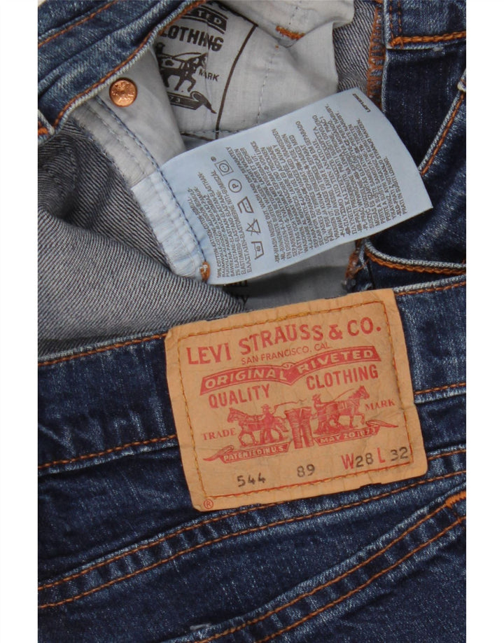 Levi's Jean évasé 544 Femme W28 L32 Bleu Marine Coton