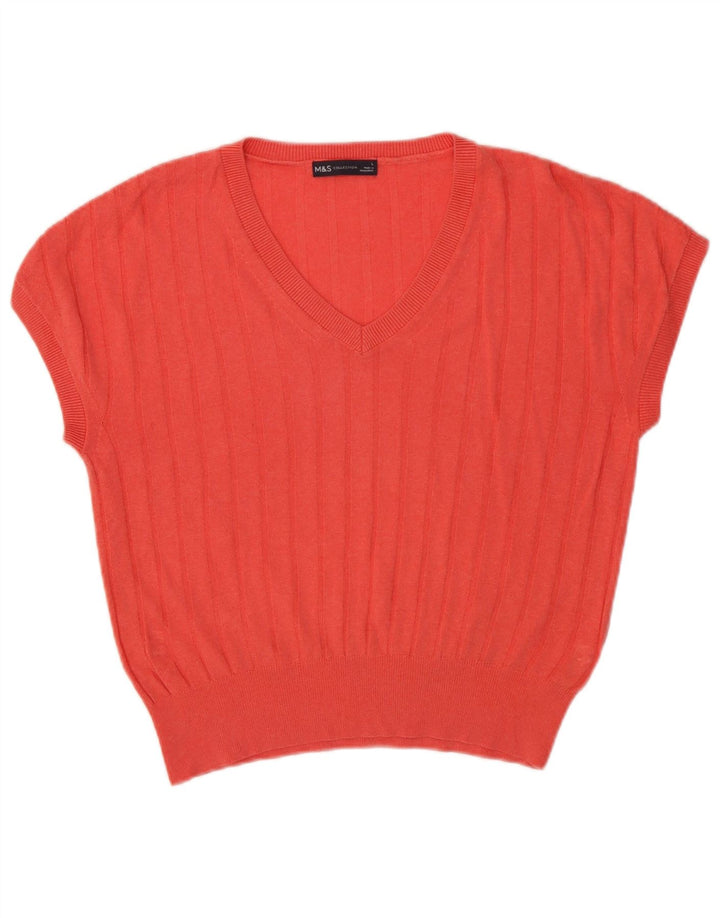 Marks & Spencer Débardeur pour femme UK 16 Large Rose Viscose