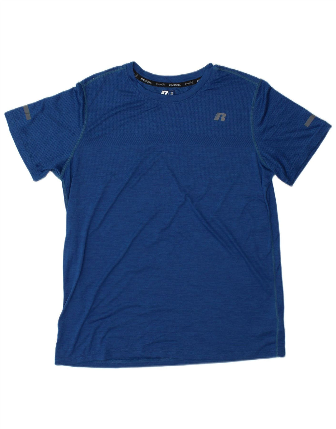 RUSSELL ATHLETIC T-shirt Dri-Power pour garçon 15-16 ans 2XL Bleu Nylon