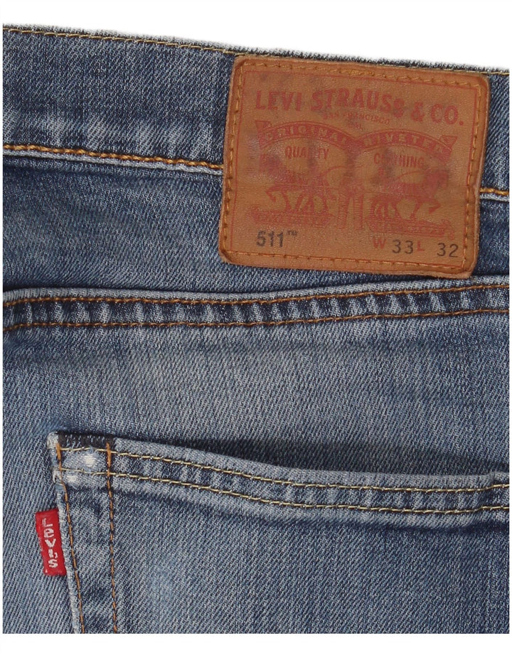 Levi's Jean Slim 511 Homme W33 L32 Bleu