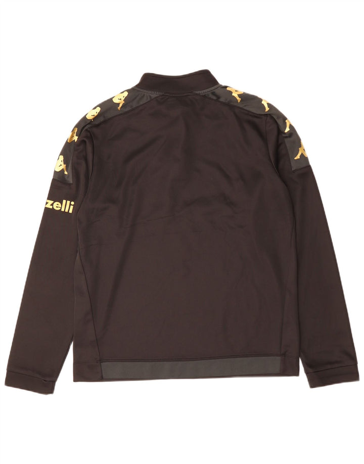 Kappa Haut de Survêtement Spezia Calcio Graphic Pull Homme Noir Taille L