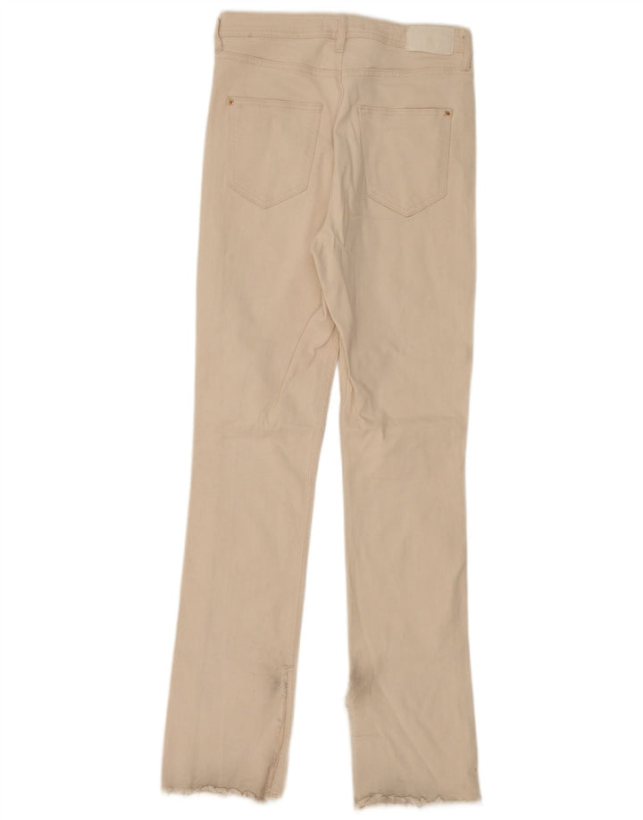 Zara Femme Jean Slim EU 38 Small W28 L33 Blanc Cassé