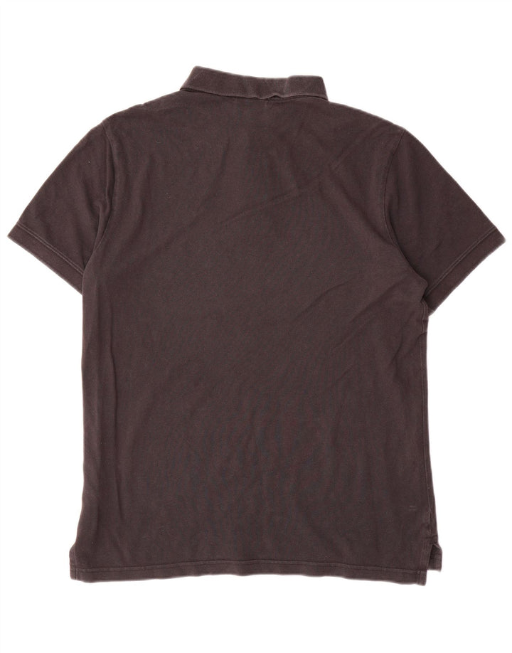 Polo Nike Homme Coton Noir Moyen