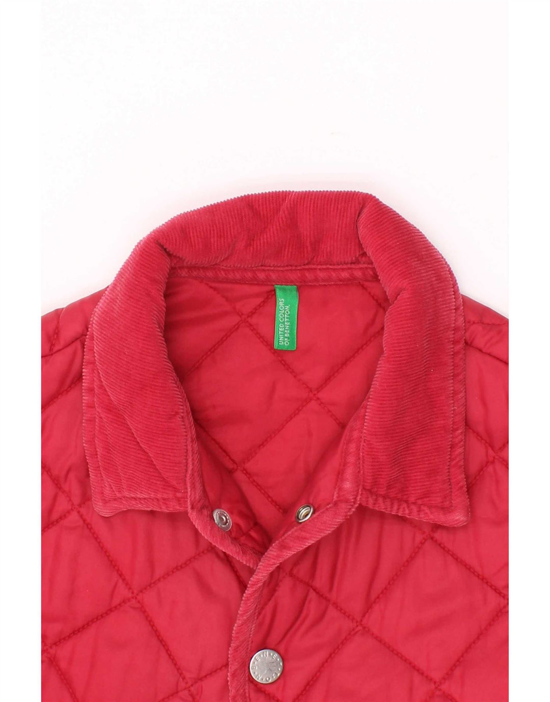 Benetton Veste matelassée garçon 6-7 ans Petit Bordeaux Polyamide