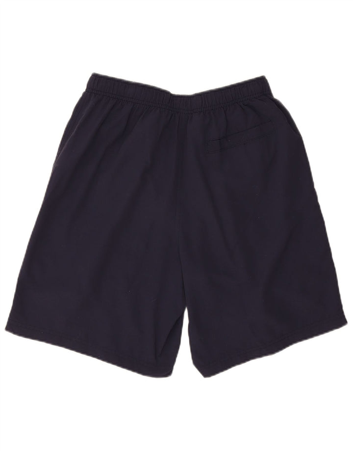 L.L.BEAN Short de Bain Homme Petit Nylon Bleu Marine