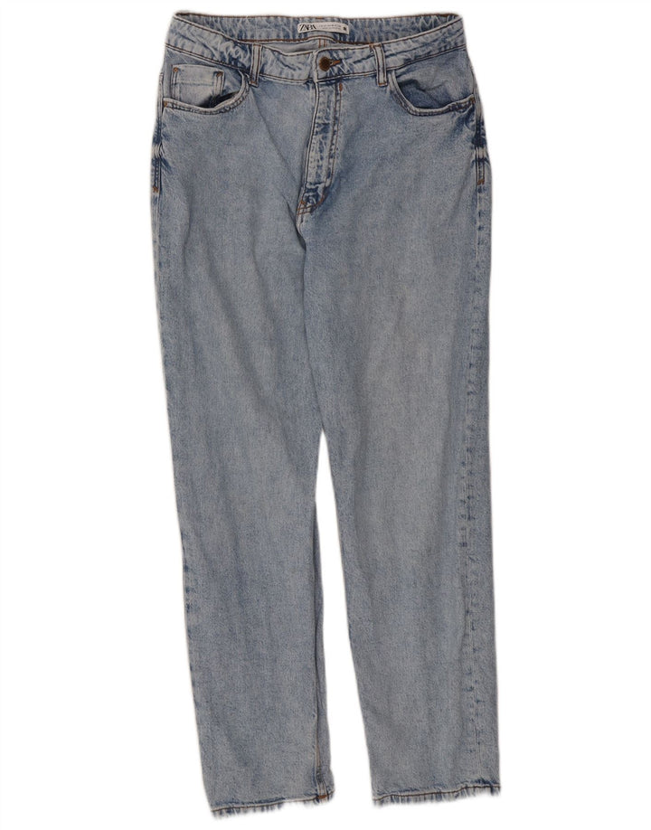Zara Jean droit pour femme EU 42 Large W32 L27 Bleu