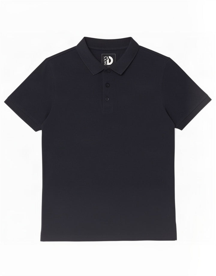 Dack's Polo Homme Large Bleu Marine Coton