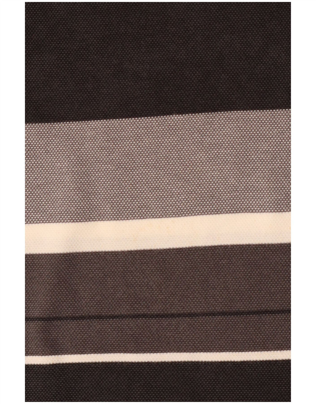 NIKE Polo Homme Large Gris Rayé Coton