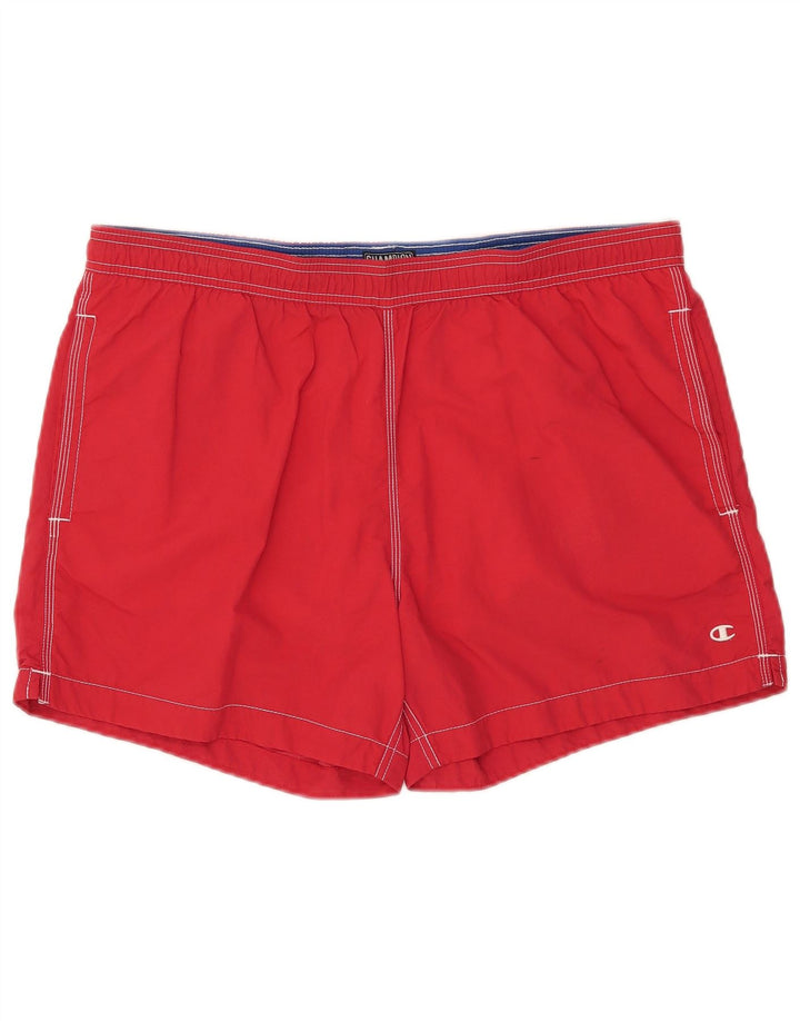 Champion Short de Bain Homme 3XL Rouge Polyamide