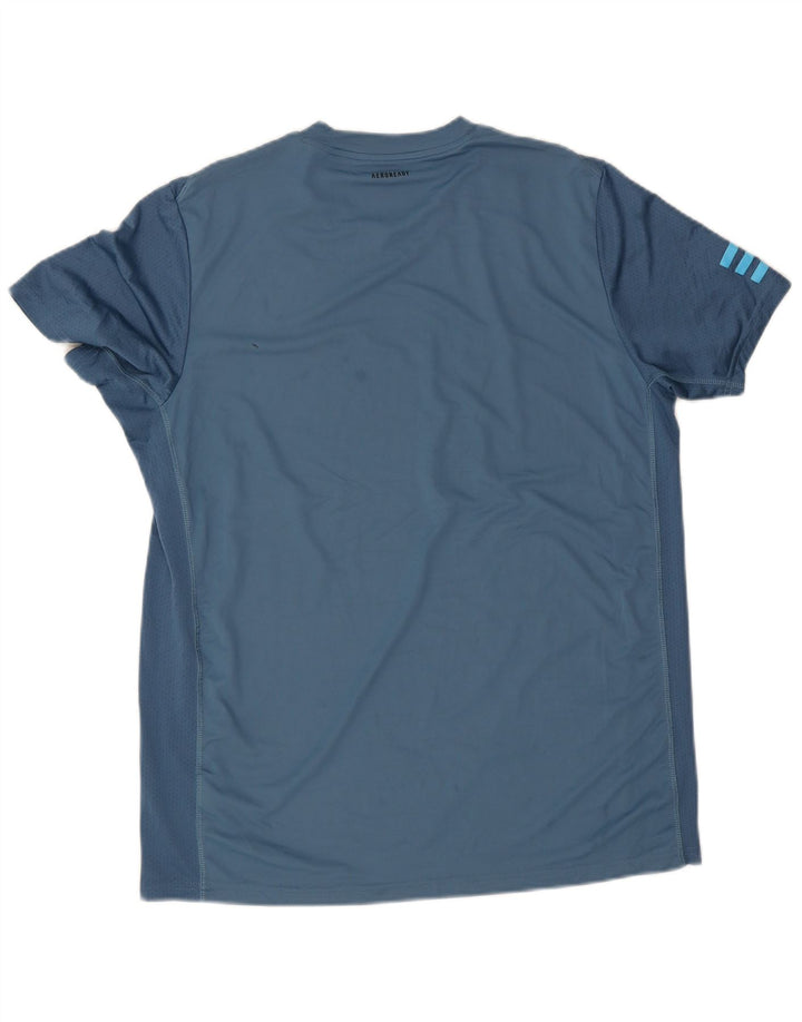 Adidas Hommes Aeroready T-Shirt Haut Grand Bleu Polyester
