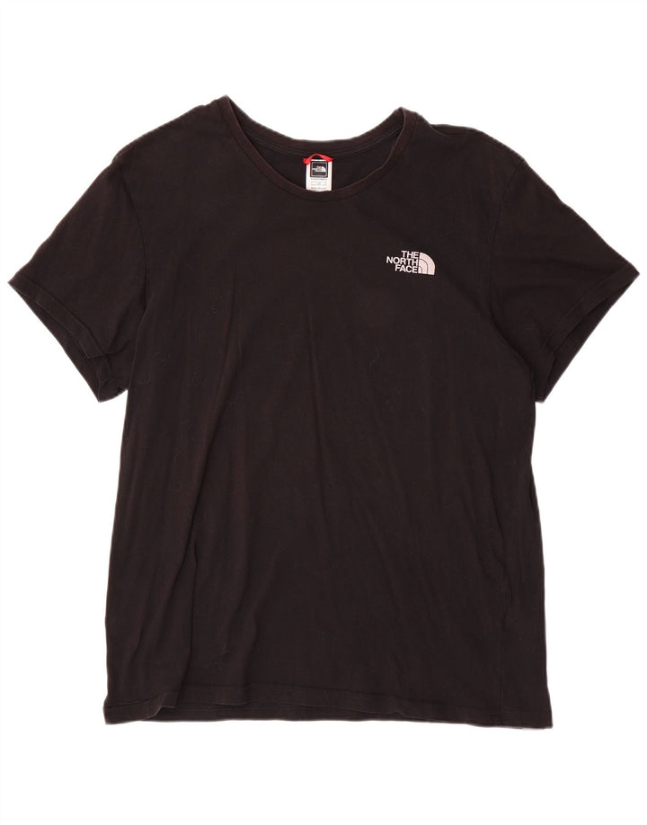The North Face T-Shirt Homme Haut Large Noir Coton