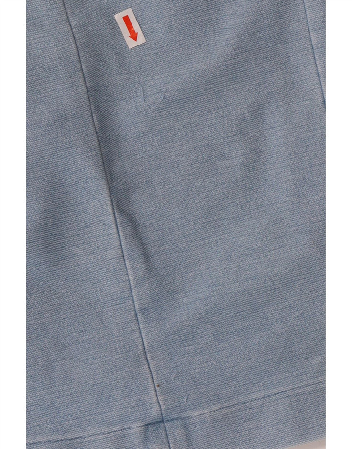 Trussardi Jeans Robe Fourreau Femme IT 42 Bleu Moyen Colourblock