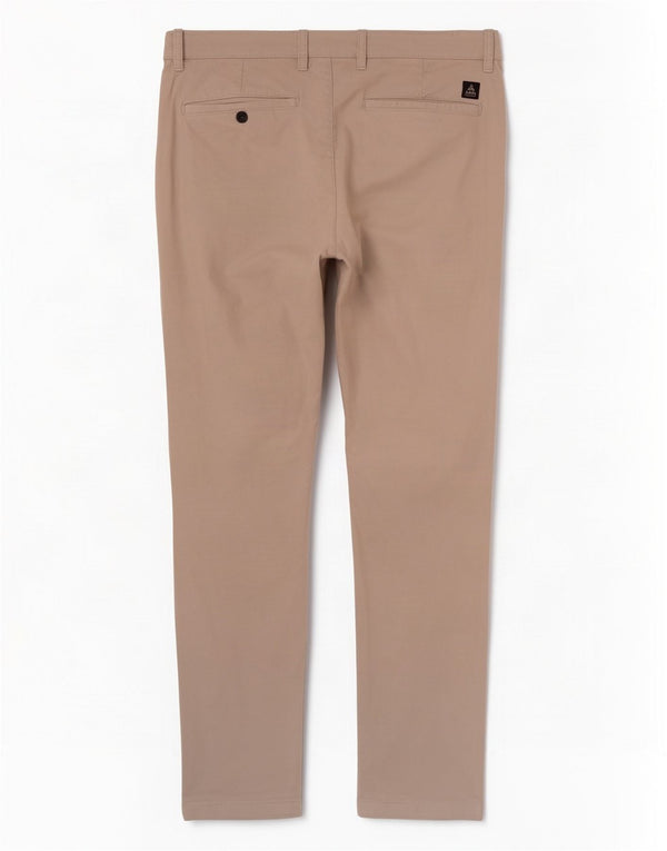 Zara Pantalon chino skinny pour homme EU 42 Large W32 L30 Beige