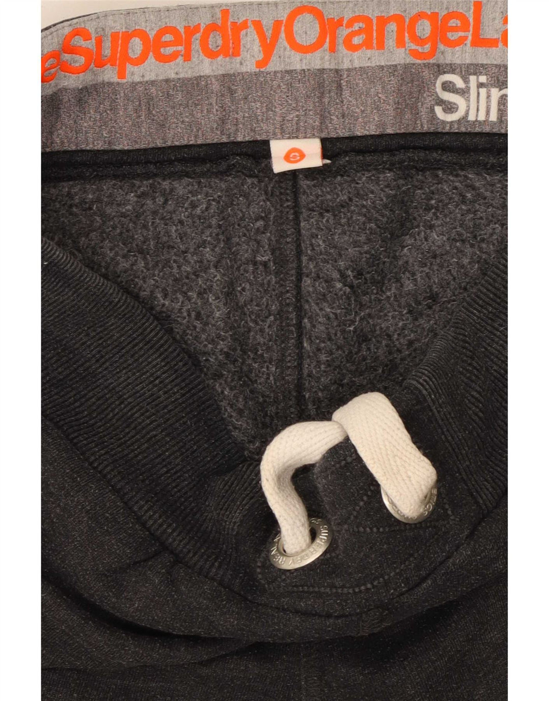 Superdry Pantalon De Survêtement Slim Joggers Small Gris Coton Homme