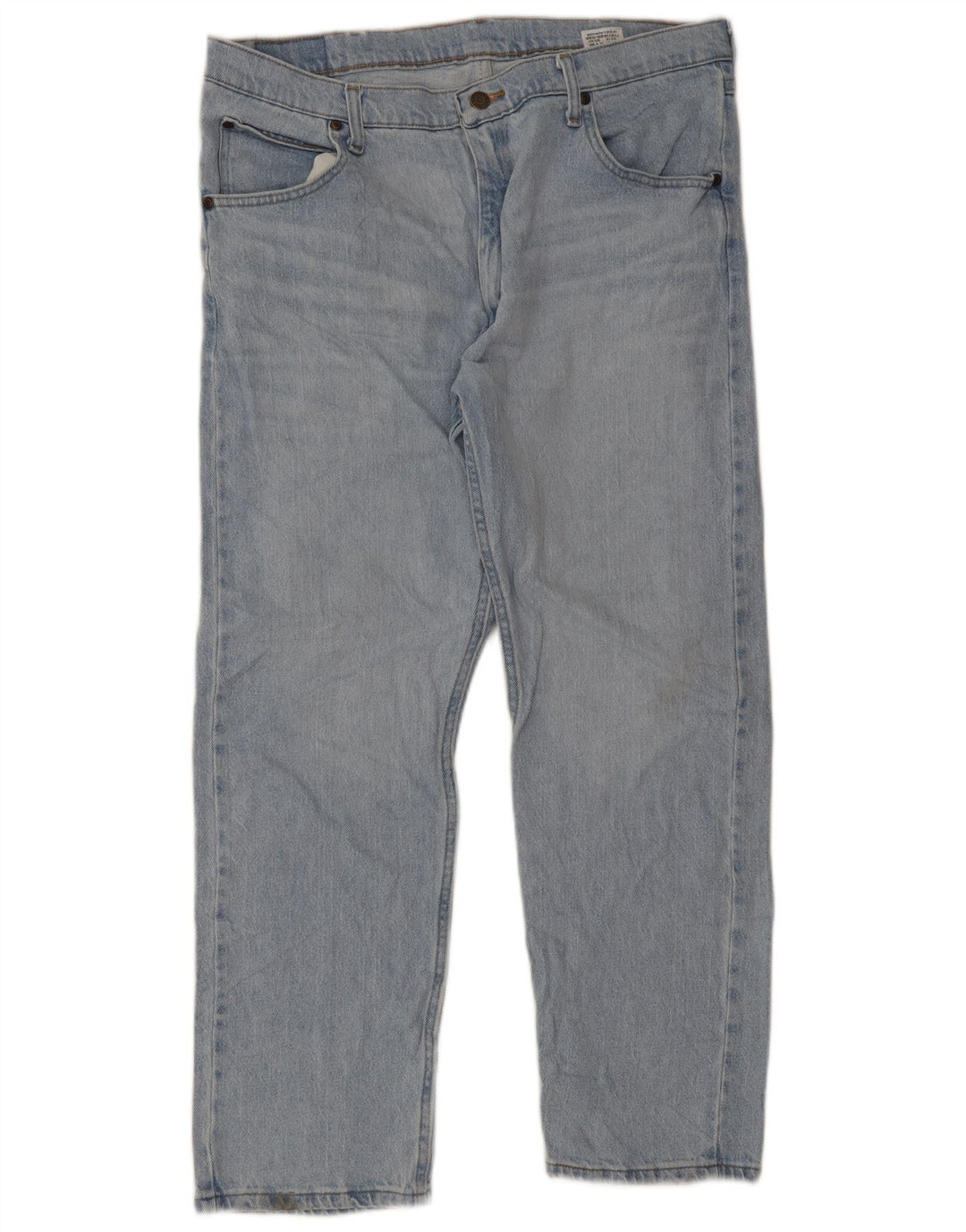 Wrangler Jean droit homme W36 L29 bleu coton
