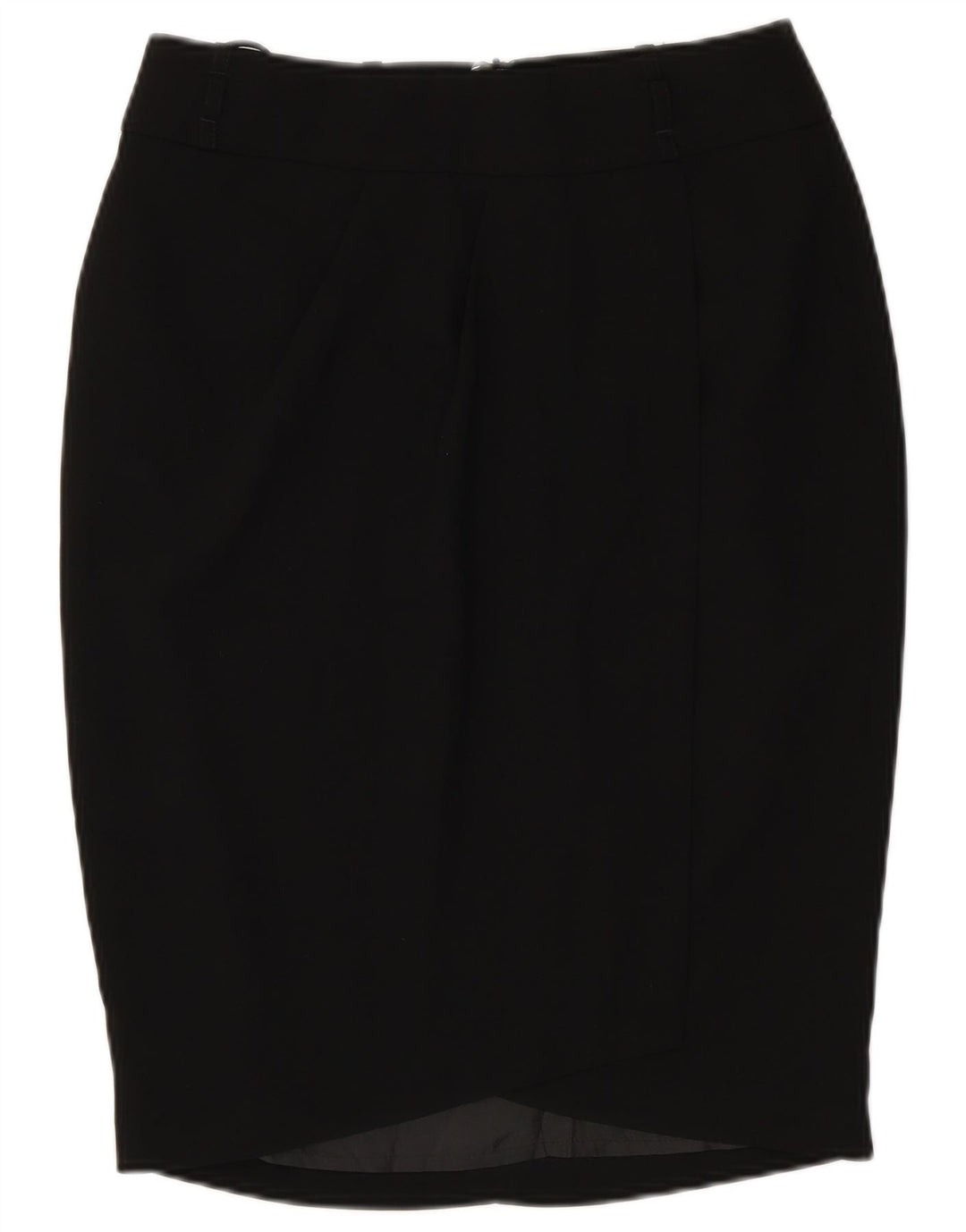 Marks & Spencer Jupe crayon pour femme UK 12 Medium W30 Noir Polyester