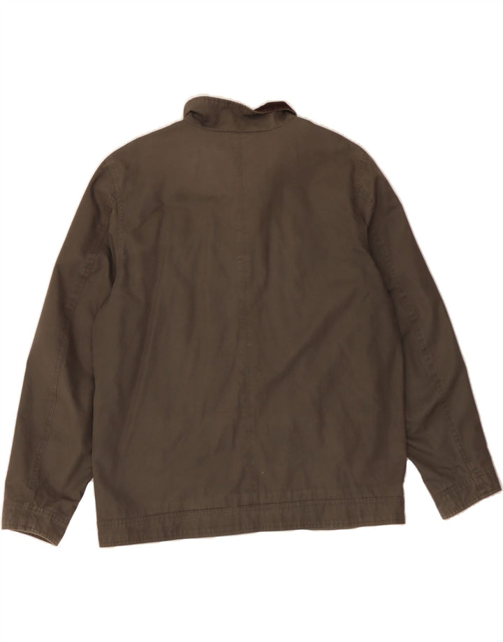 JOHN ROCHA Veste Bomber Homme UK 40 Grand Coton Gris