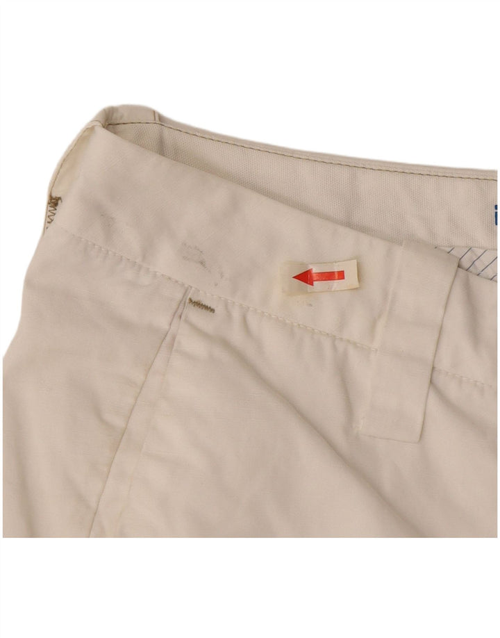 Murphy & Nye Short Chino Sailmakers Femme W30 Coton Blanc Moyen