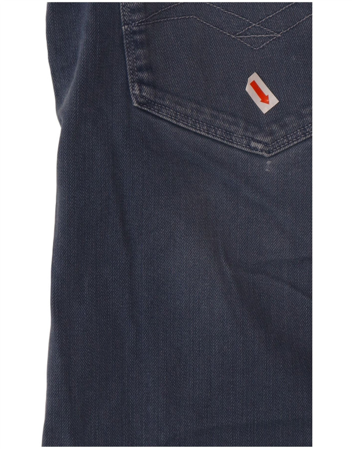 REPLAY Short en Jean W32 Homme Bleu Moyen Coton