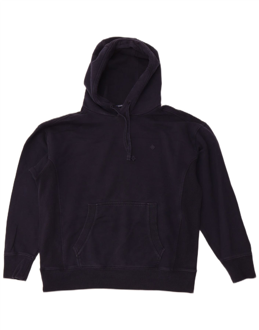 GANT Pull à capuche coupe décontractée pour homme XL Bleu marine Coton