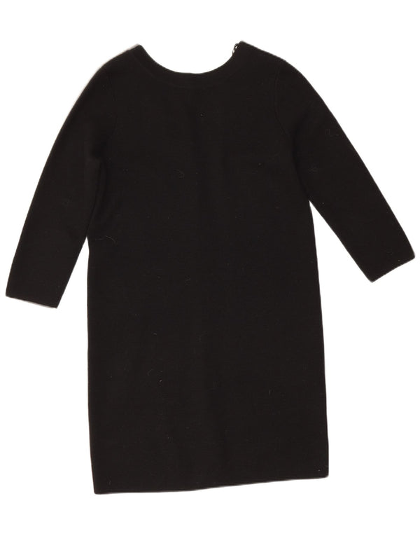 Cos Cardigan long à manches 3/4 pour femme UK 6 XS Gris Colorblock
